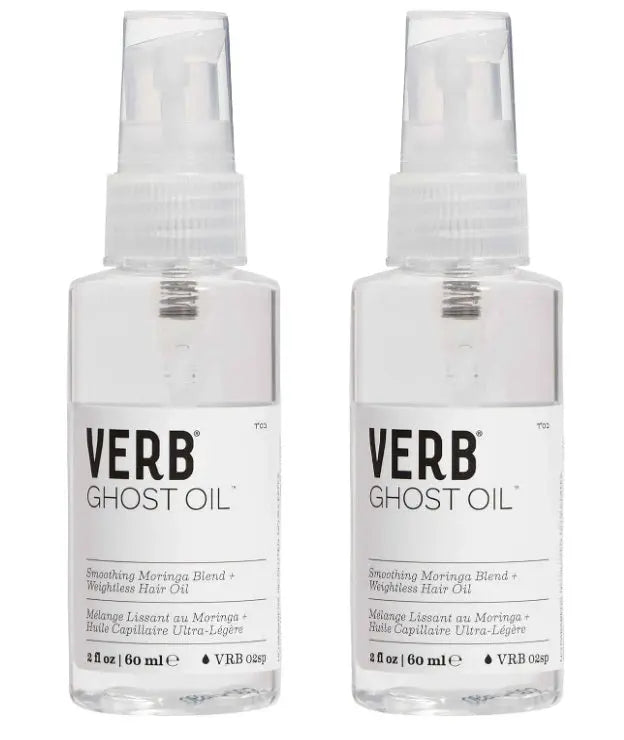 Verb Ghost Oil Smoothing Moringa Hair Oil 60ml x2 –100% Genuine UK Dispatch Verb Ghost Oil Smoothing Verb