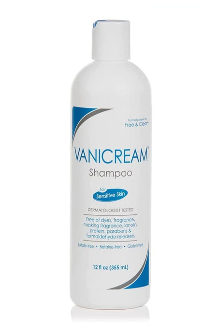 Vanicream Hair Shampoo 12oz – Sensitive Skin Formula