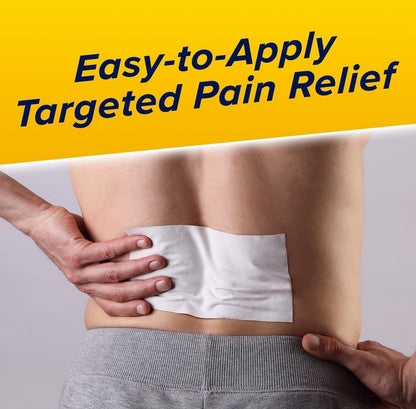 Aspercreme Max Strength Lidocaine Pain Relief Patches – 5 Count