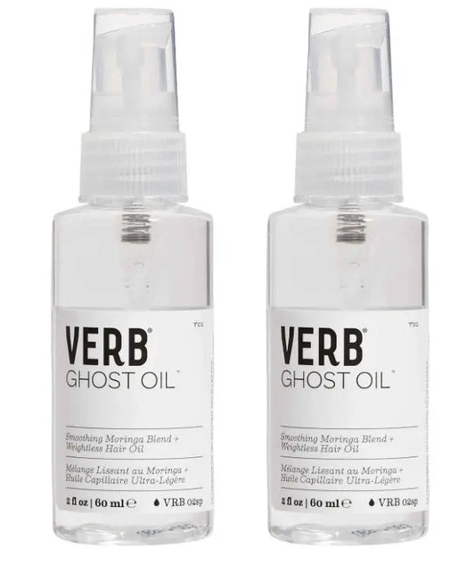 Verb Ghost Oil Smoothing Moringa Hair Oil 60ml x2 –100% Genuine UK Dispatch Verb Ghost Oil Smoothing Verb 